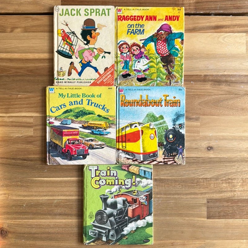 Vintage children’s book collection (set of 5)