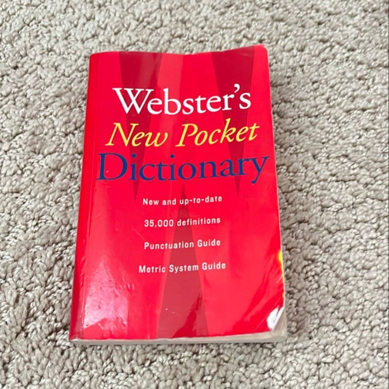 Webster's New Pocket Dictionary