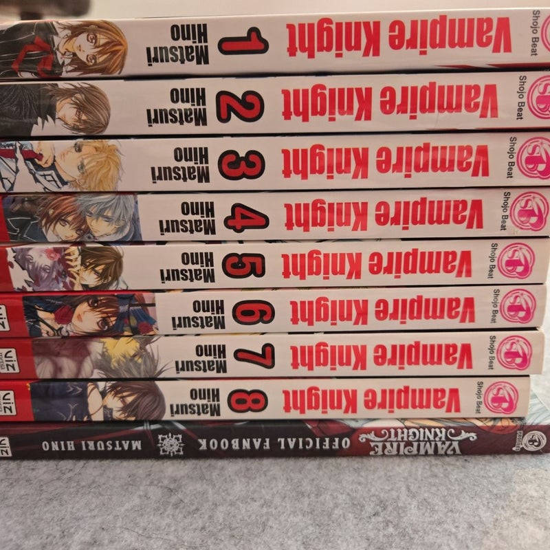 Vampire Knight, Vol. 1-8