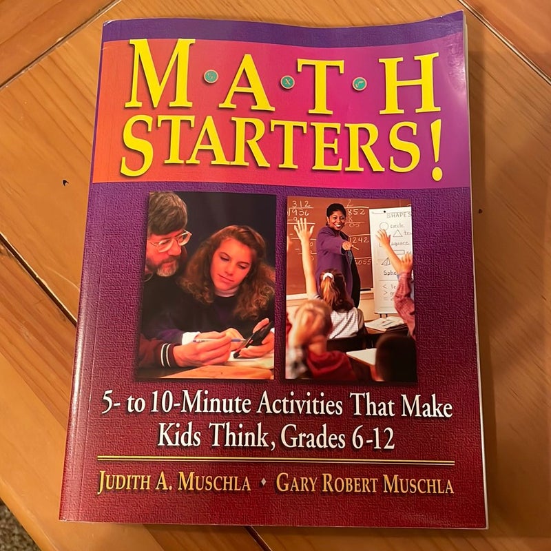 Math Starters!