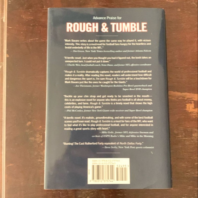 ROUGH & TUMBLE- SIGNED 1st/1st Hardcover!