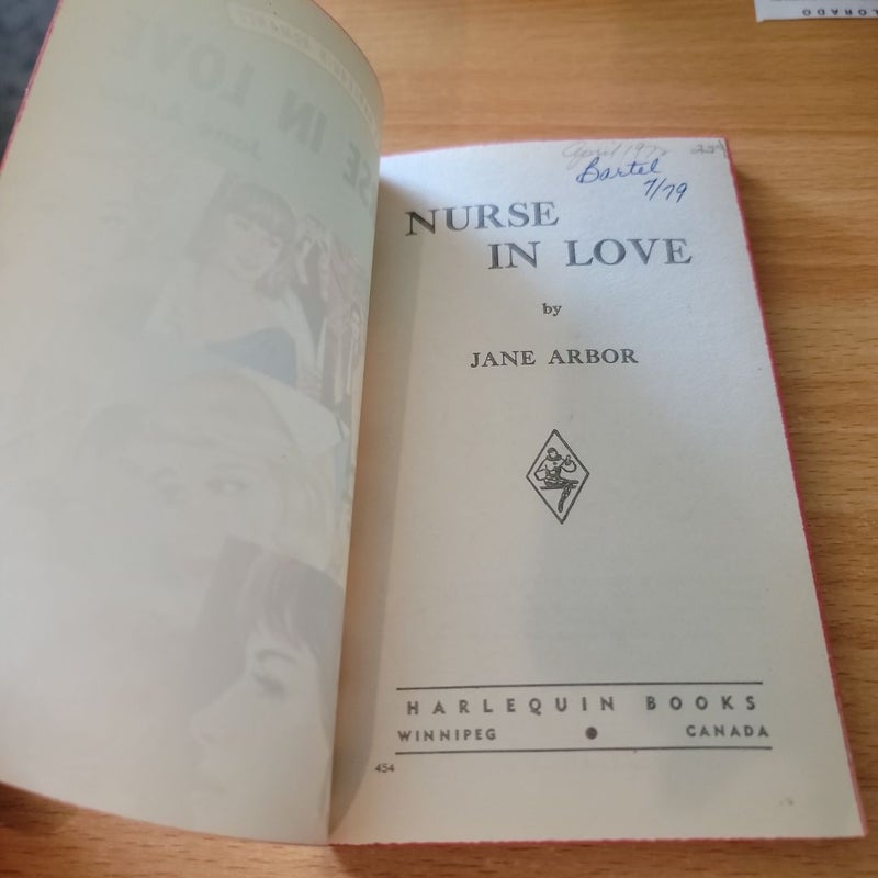 Nurse in Love (1953 Harlequin Romance)