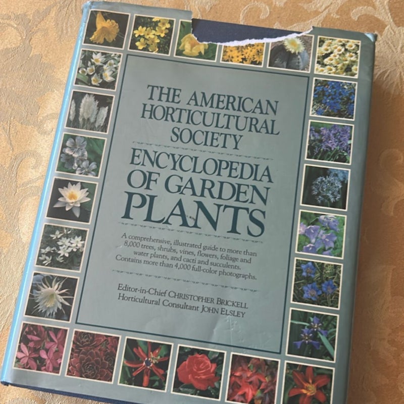 The American Horticultural Society Encyclopedia of Garden Plants