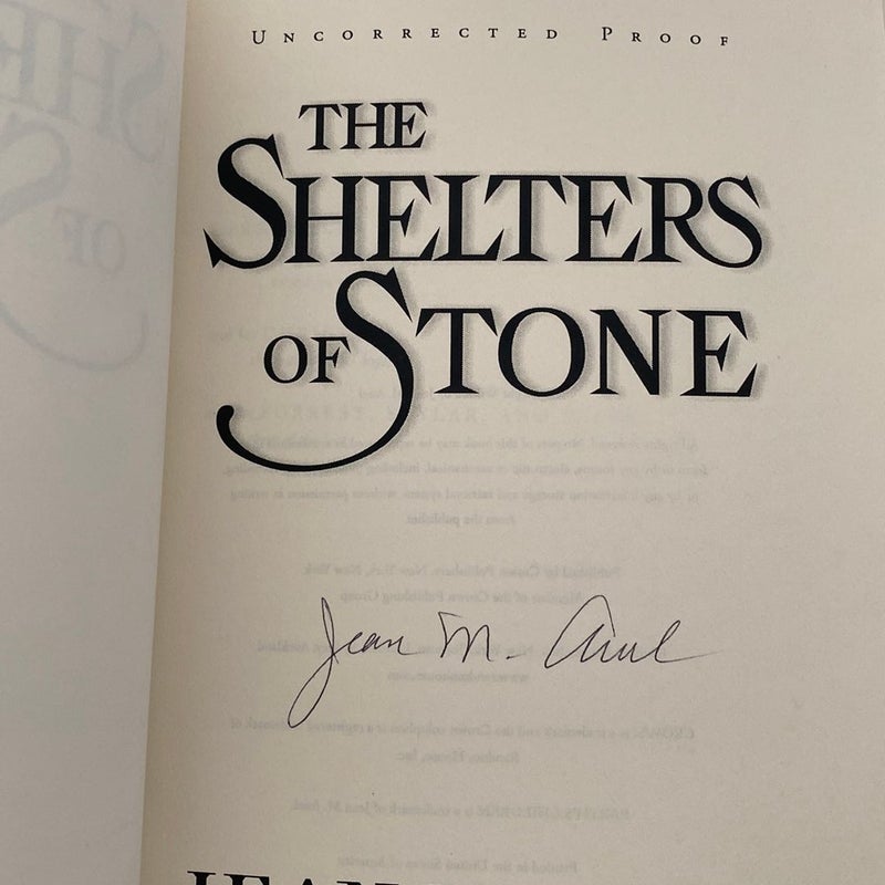 The Shelters of Stone—Signed