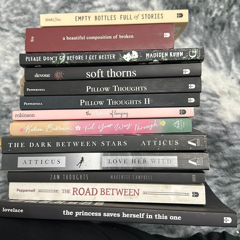 Poetry books 