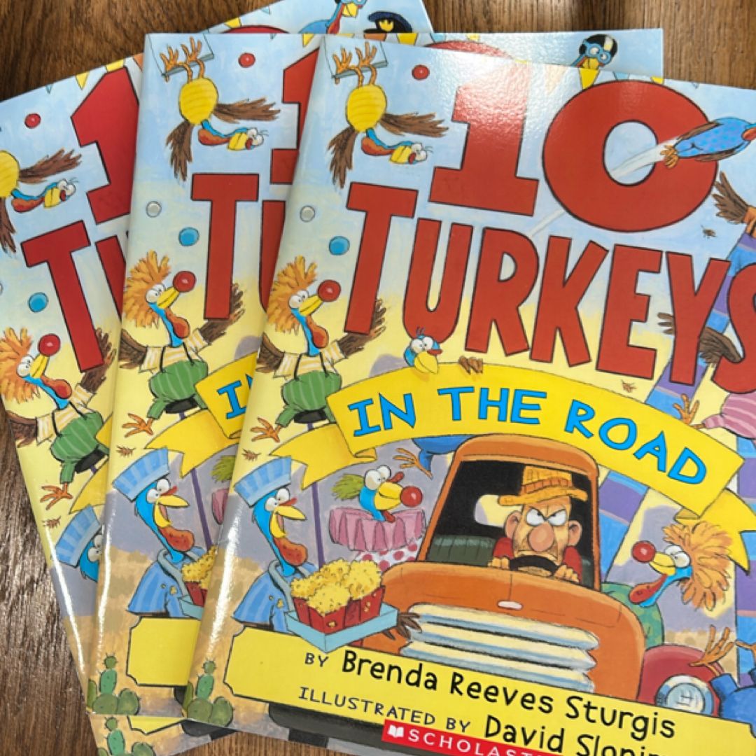 10 Turkeys in the Road