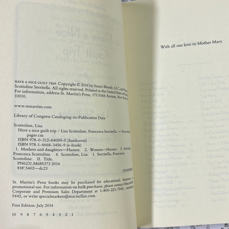 Have a Nice Guilt Trip