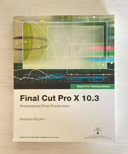 Final Cut Pro X 10.3