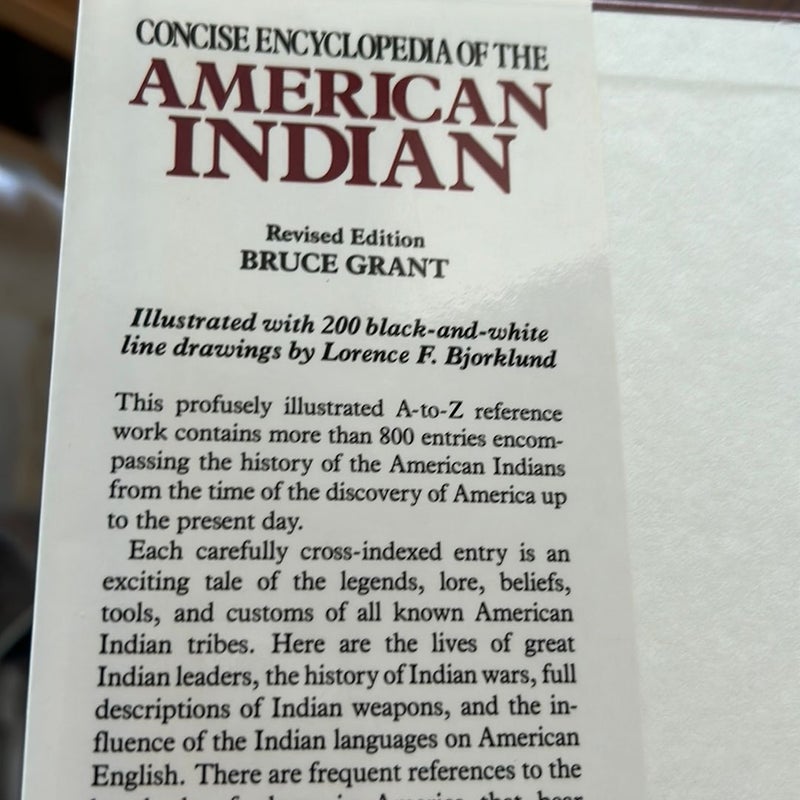 Concise encyclopedia of the American Indian