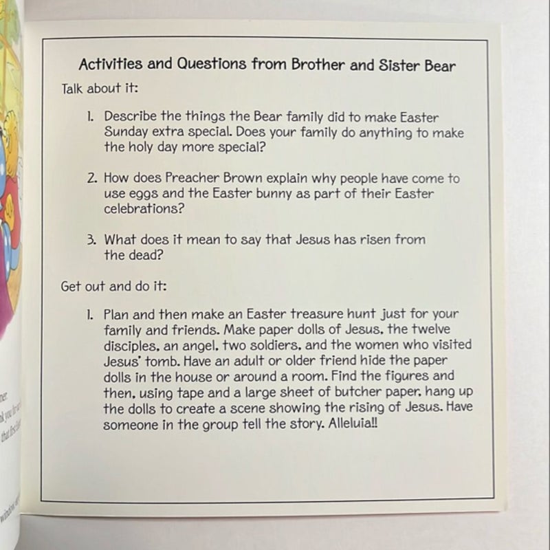 The Berenstain Bears' Easter Sunday