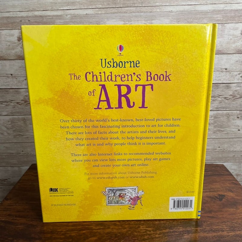 Usborne: The Children's Book of Art