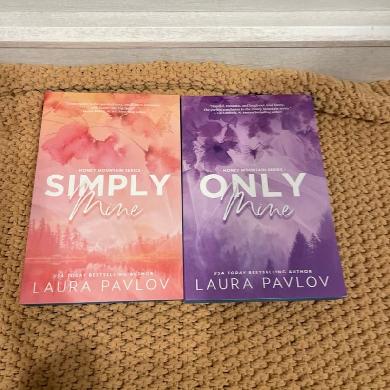 Simply Mine & Only Mine deluxe edition Laura Pavlov