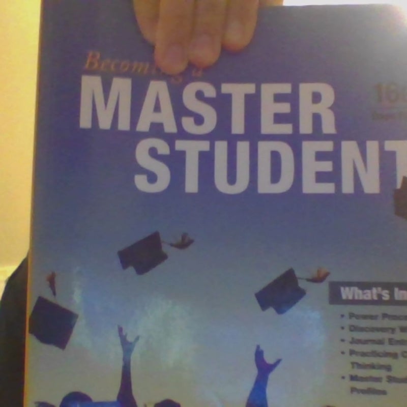 Becoming a Master Student