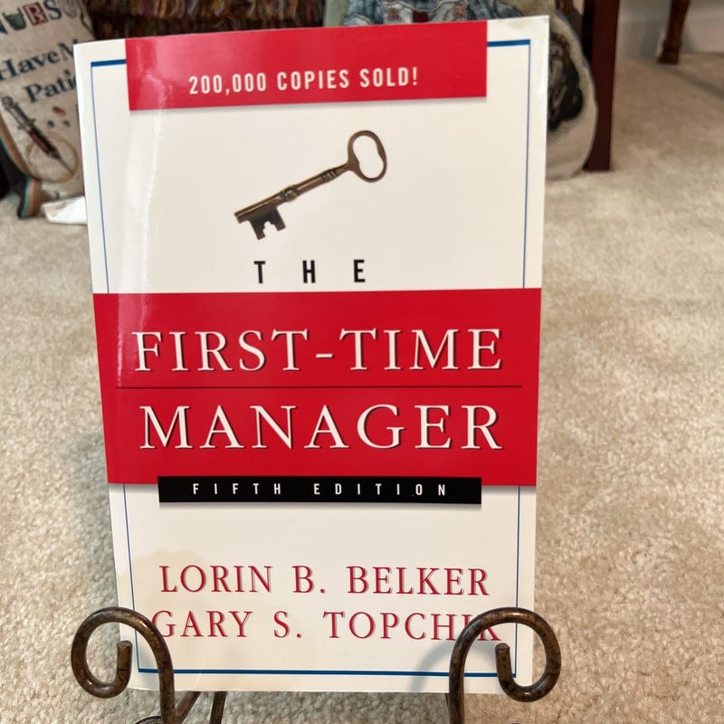 The First-Time Manager