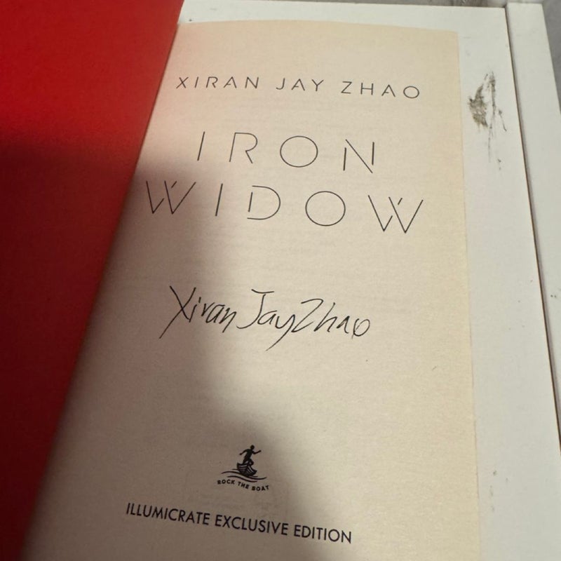 Illumicrate Iron Widow SIGNED