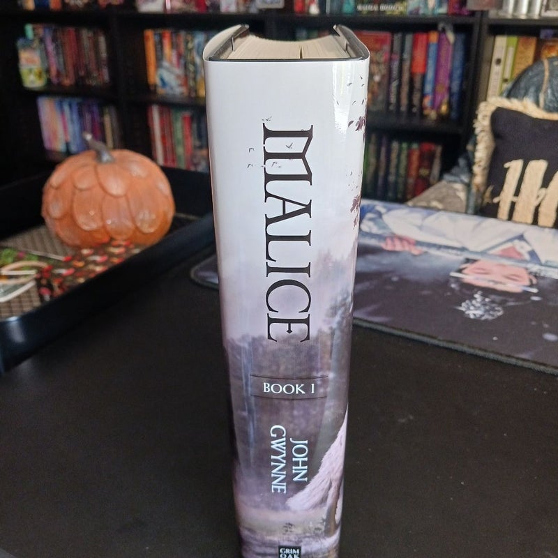 Malice Grim Oak Press signed numbered and rights