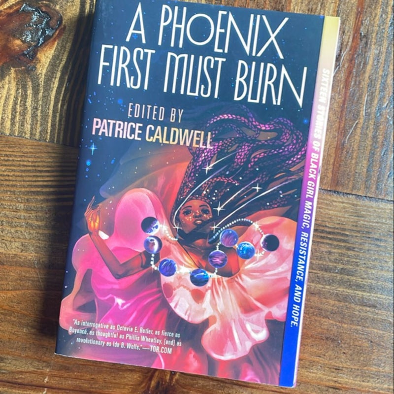 A Phoenix First Must Burn (sprayed edges)