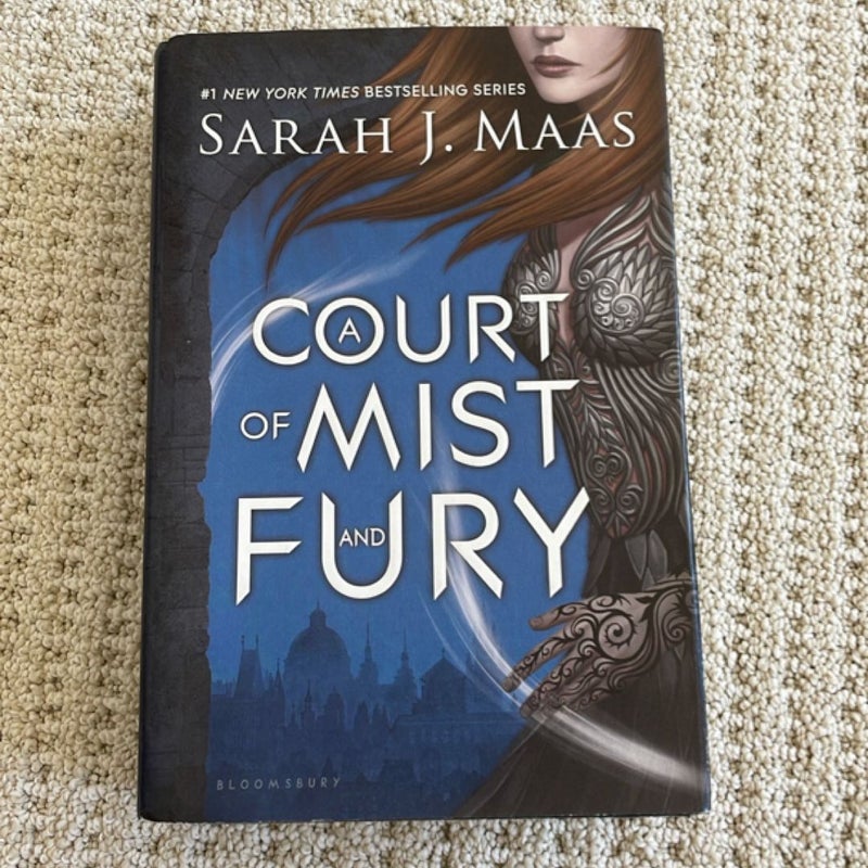A Court of Mist and Fury original cover 