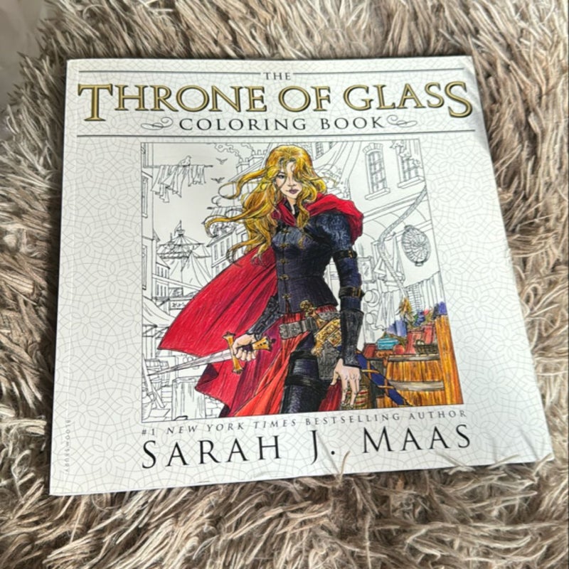 The Throne of Glass Coloring Book