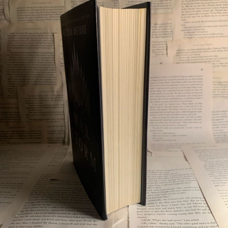 First Edition & Print: War Storm