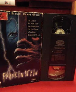 Frankenstein vintage Horror VHS 1993