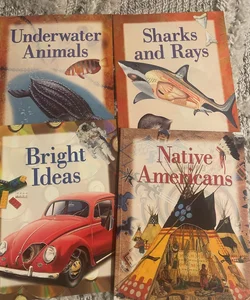 Underwater animals , sharks and Rays , Bright Ideas , Native American