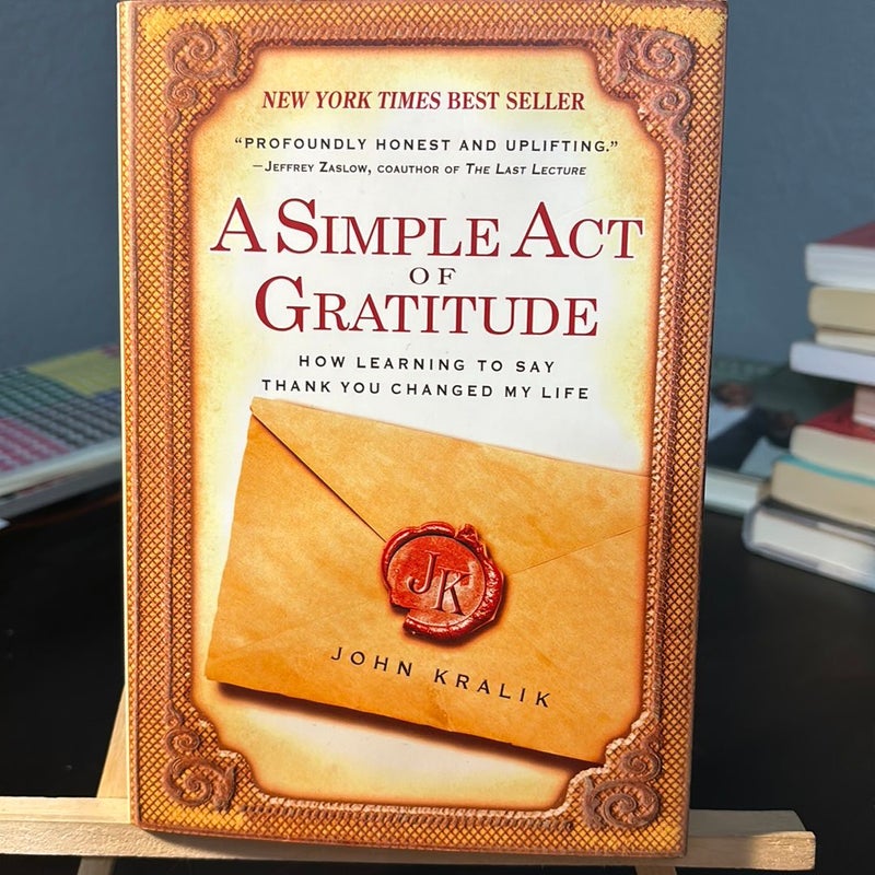 A simple act of gratitude 