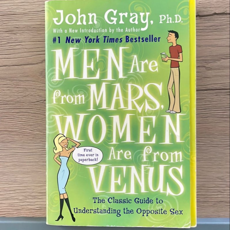 Men Are from Mars, Women Are from Venus