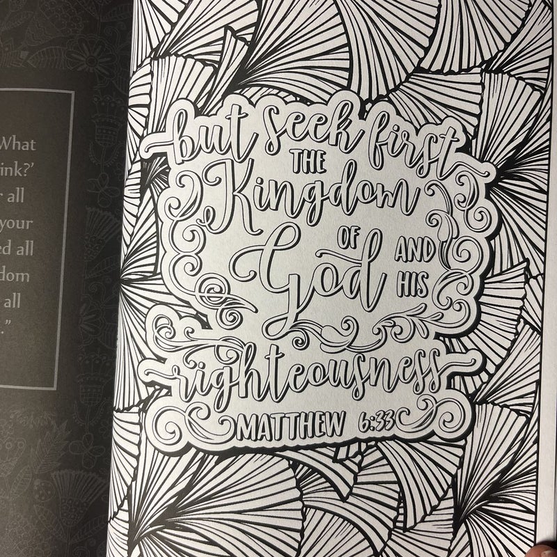 Color the Gospel: Inspired to Grace: Christian Coloring Books: Day and Night
