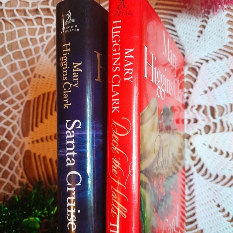 Christmas Mystery Novel Set of 2: Deck the Halls and Santa Cruise