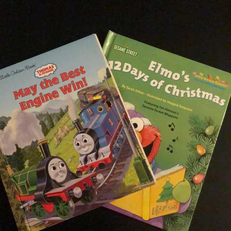 2 Books including Thomas and Friends: May the Best Engine Win (Thomas and Friends)