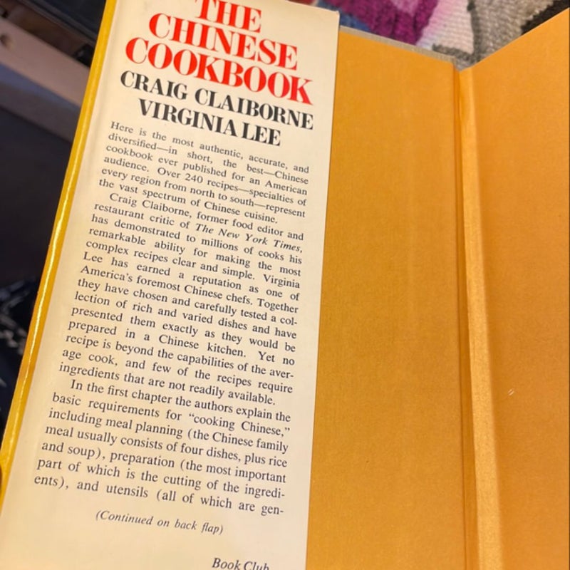 The Chinese Cookbook (1972 Book Club Edition)