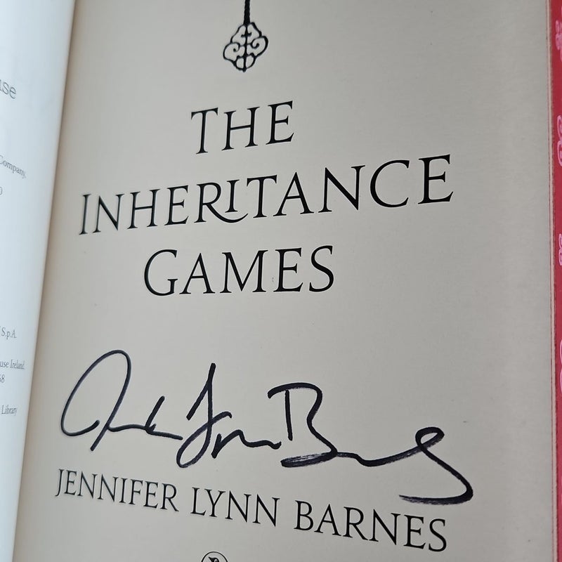 The Inheritance Games triology 