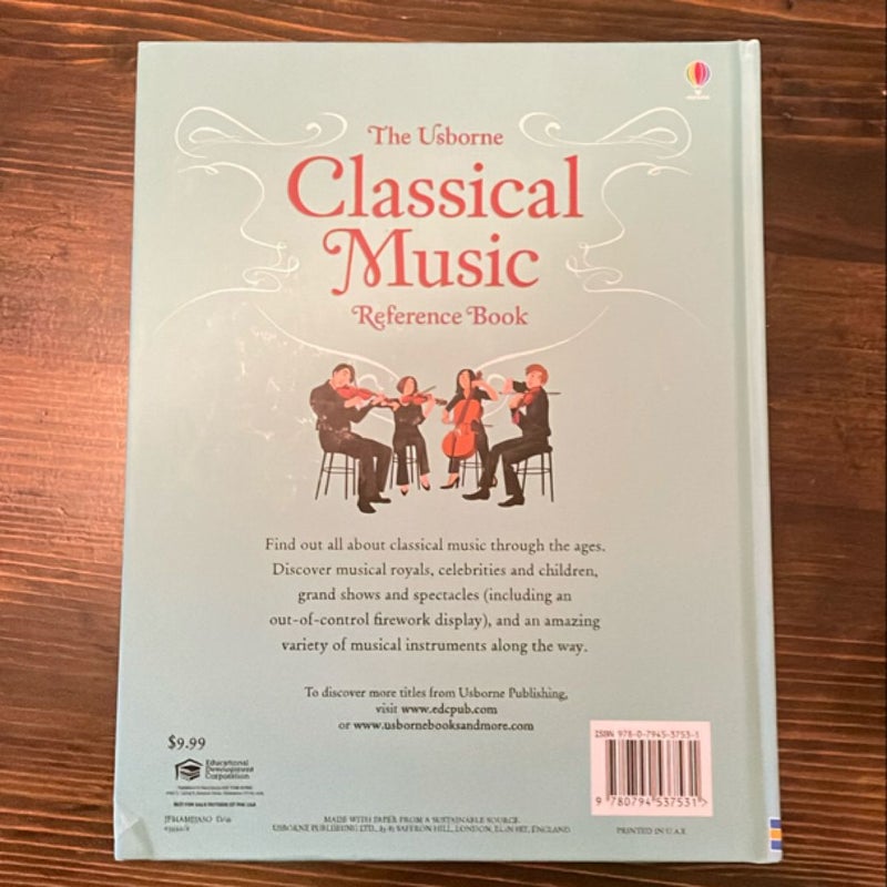 The Usbourne Classical Music Reference Book