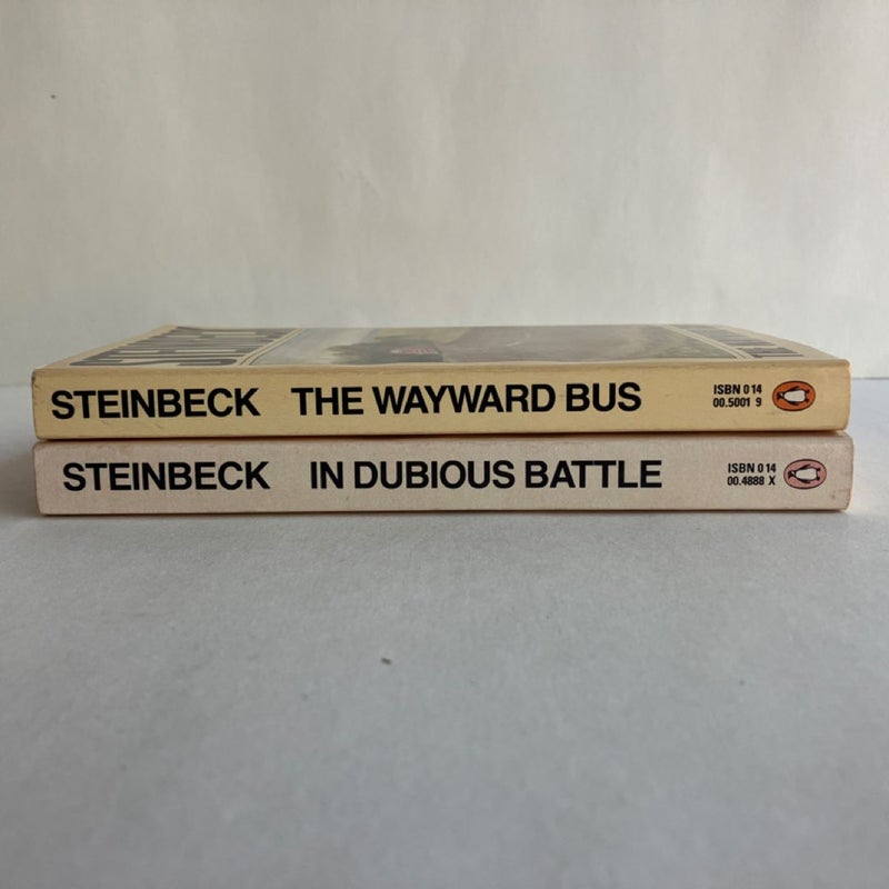 The Wayward Bus; In Dubious Battle 