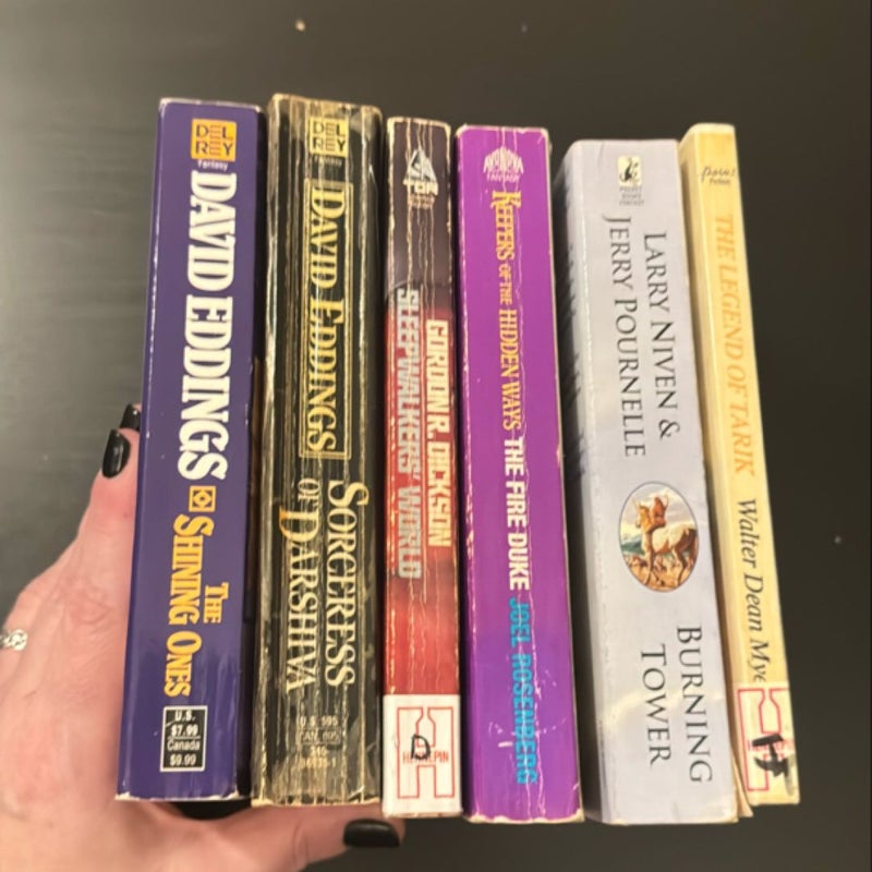 Fantasy paperback bundle 