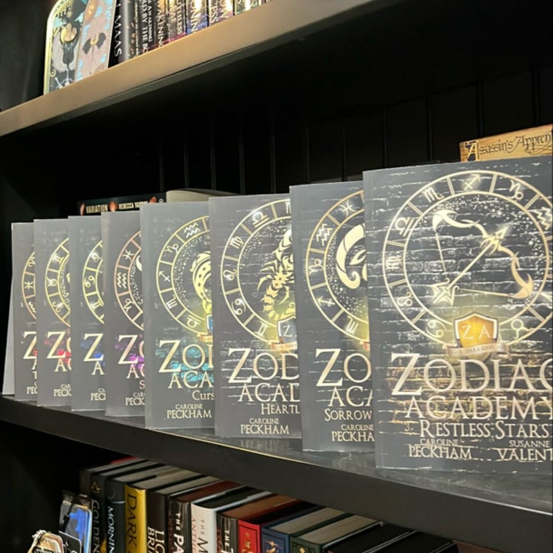 Zodiac Academy Series OOP Matte editions