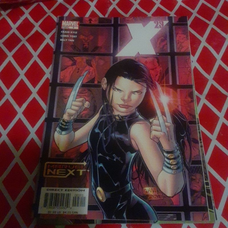 X-23 1,2,3,4,5,6 2005 mini series Marvel Comics 