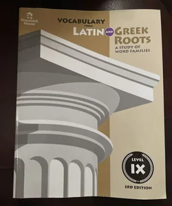 Vocabulary from Latin and Greek Roots