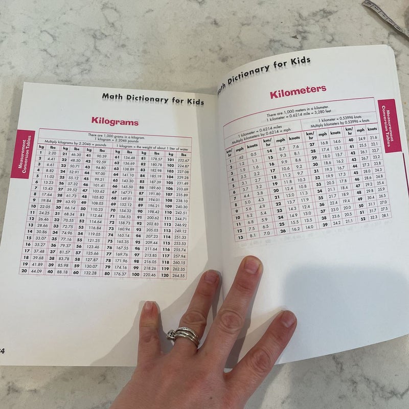 Math Dictionary for Kids