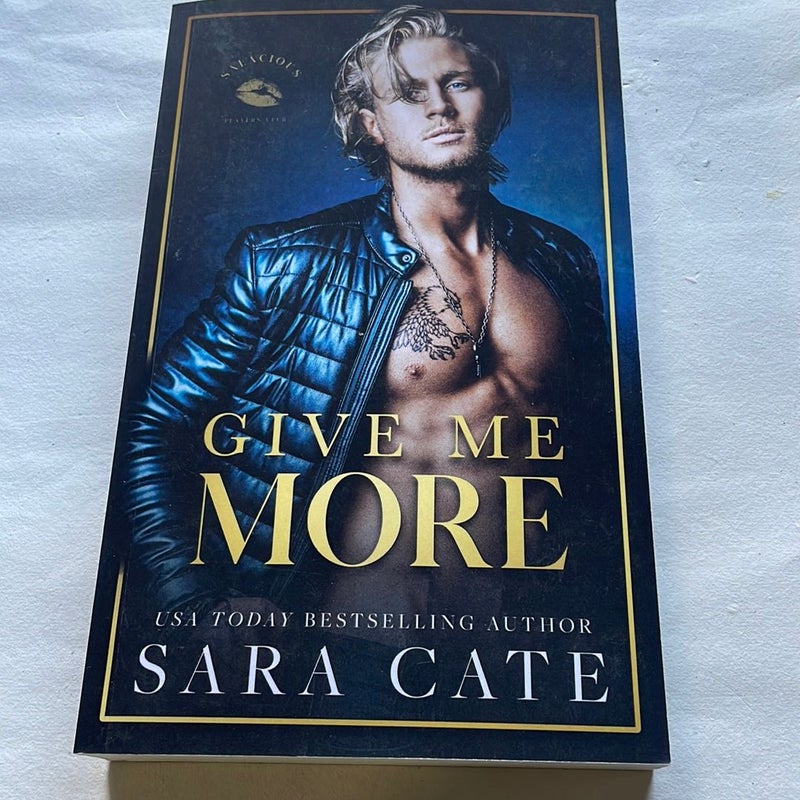 Give Me More - signed bookplate