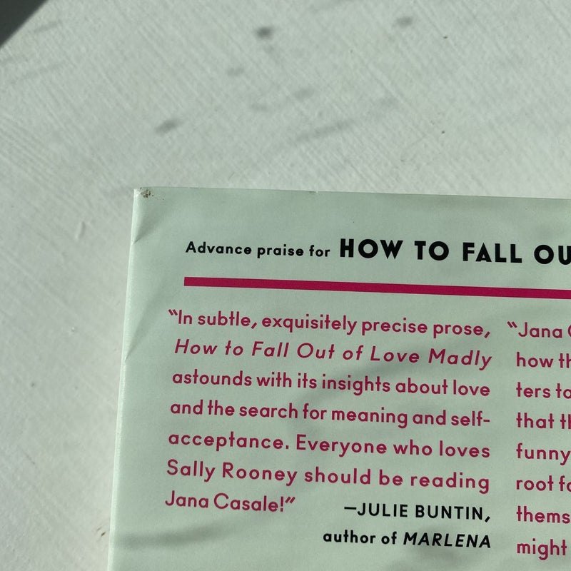 How to Fall Out of Love Madly