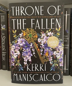 Throne of the Fallen Signed
