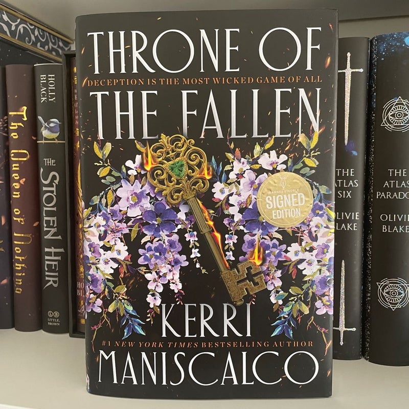 Throne of the Fallen Signed