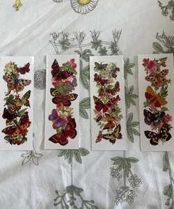 Butterfly Bookmarks (Vibrant Colors)