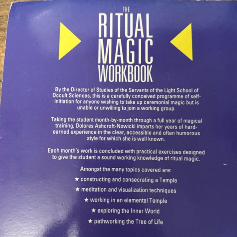 Ritual Magic Workbook by Dolores Ashcroft-Nowicki