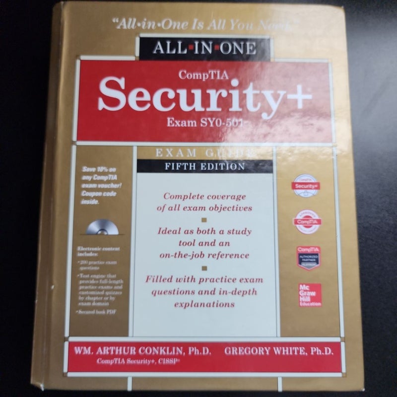 CompTIA Security+ All-In-One Exam Guide, Fifth Edition (Exam SY0-501)