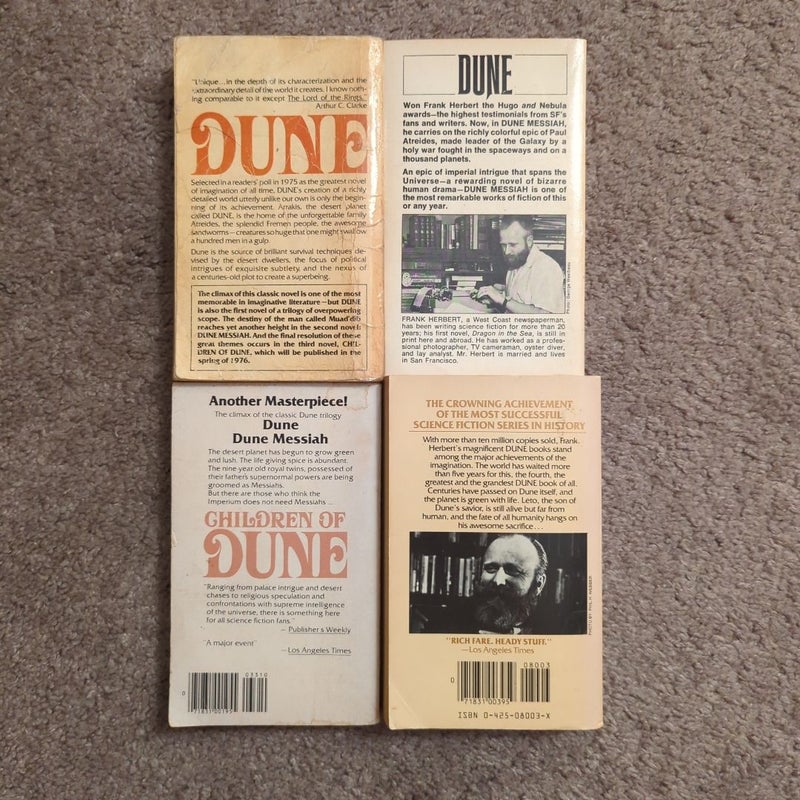 Dune Series 1-4