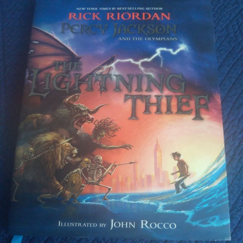 Percy Jackson and the Olympians the Lightning Thief Illustrated Edition