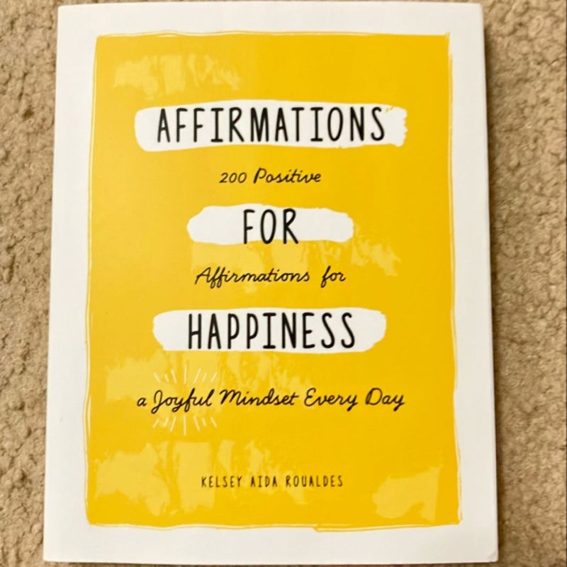 Affirmations for Happiness